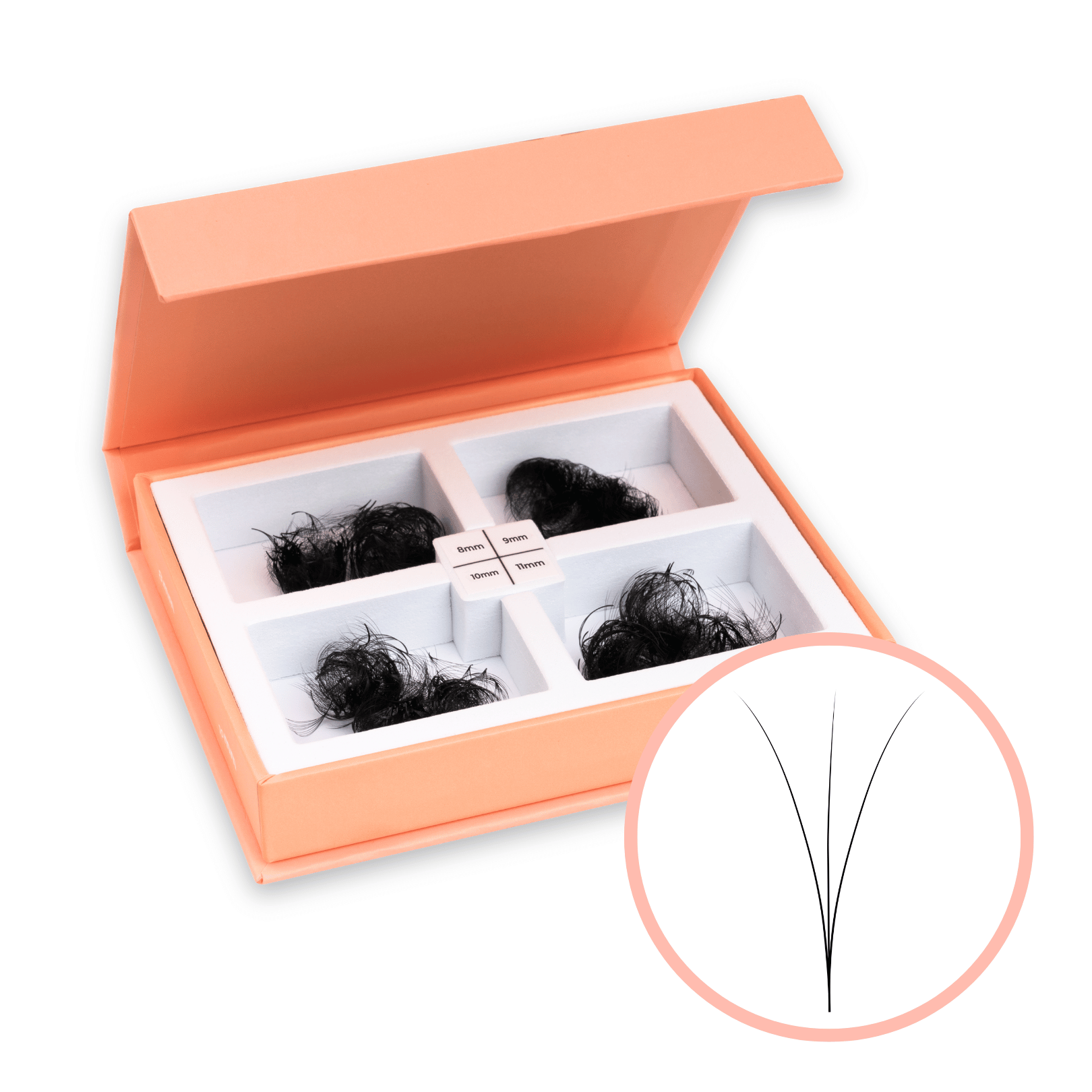 3D Loose Promade Fans - 1000 Premade Volume Lashes Loose fans