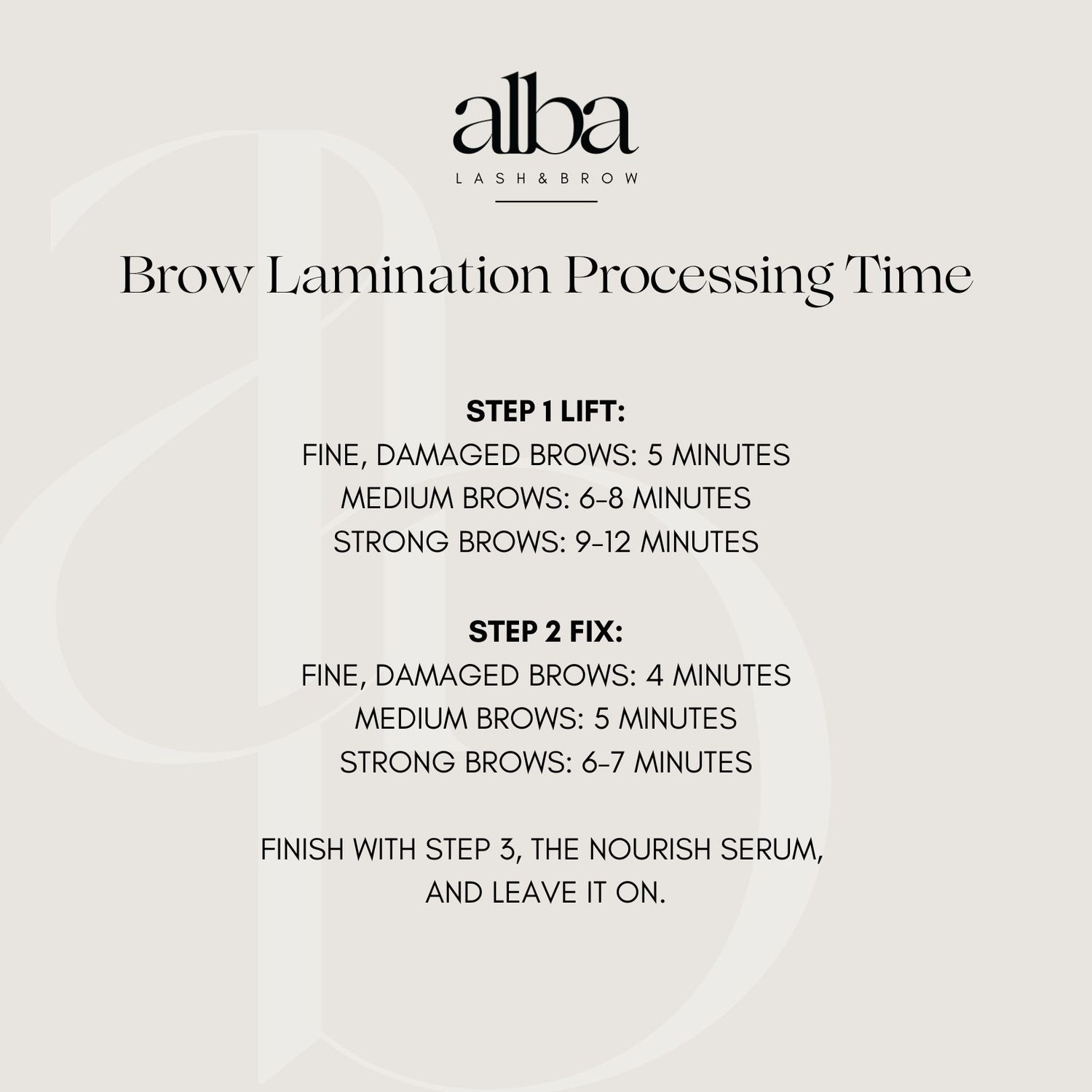 Triple Care Lash Lift & Brow Lamination (3 Steps) | Alba