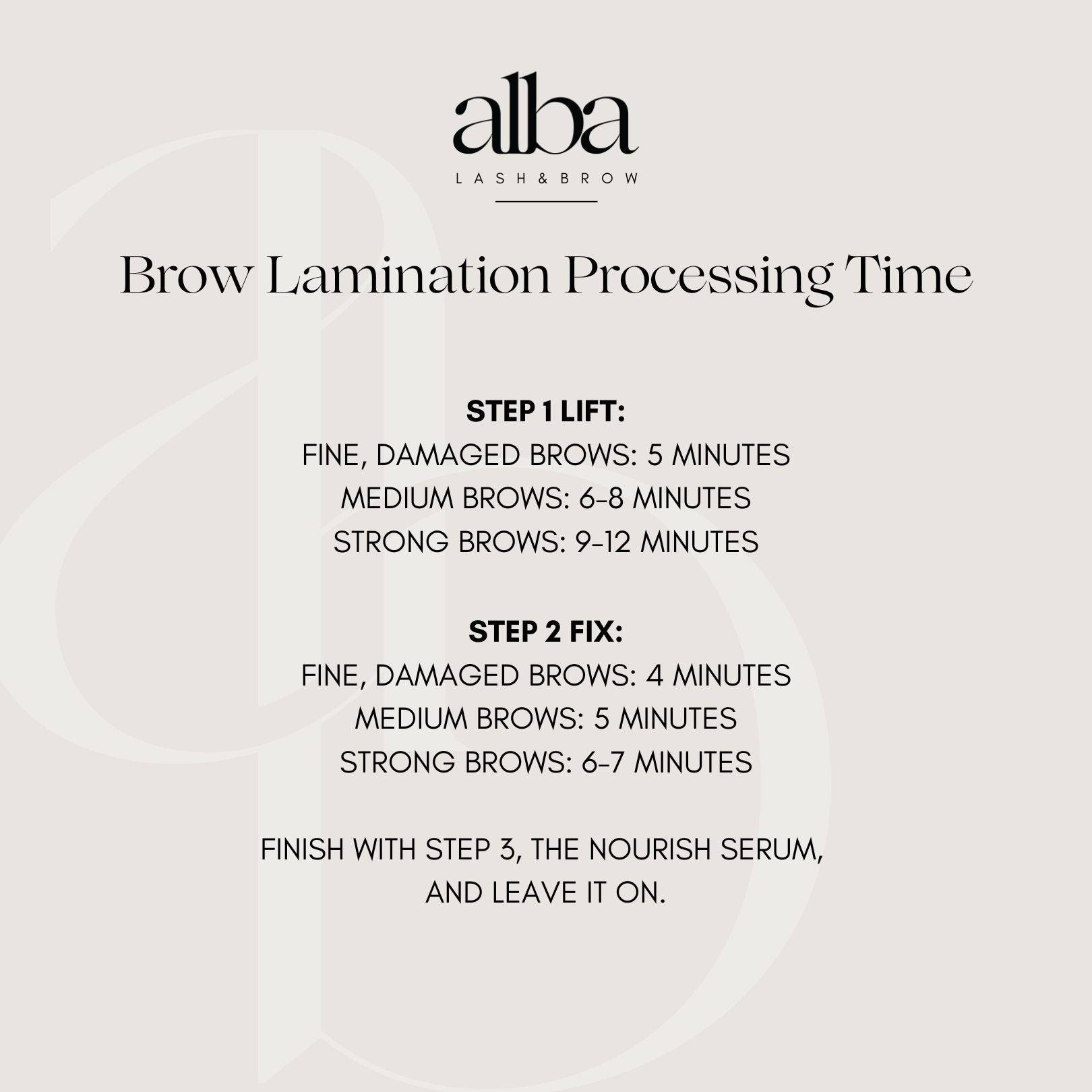 Triple Care Lash Lift & Brow Lamination (3 Steps) | Alba