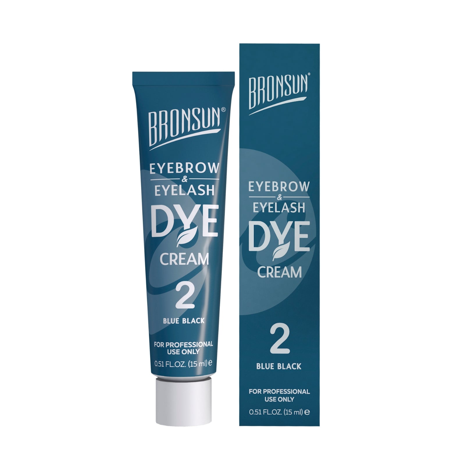 Bronsun Lash & Brow Cream Dye 15ml - Blue Black