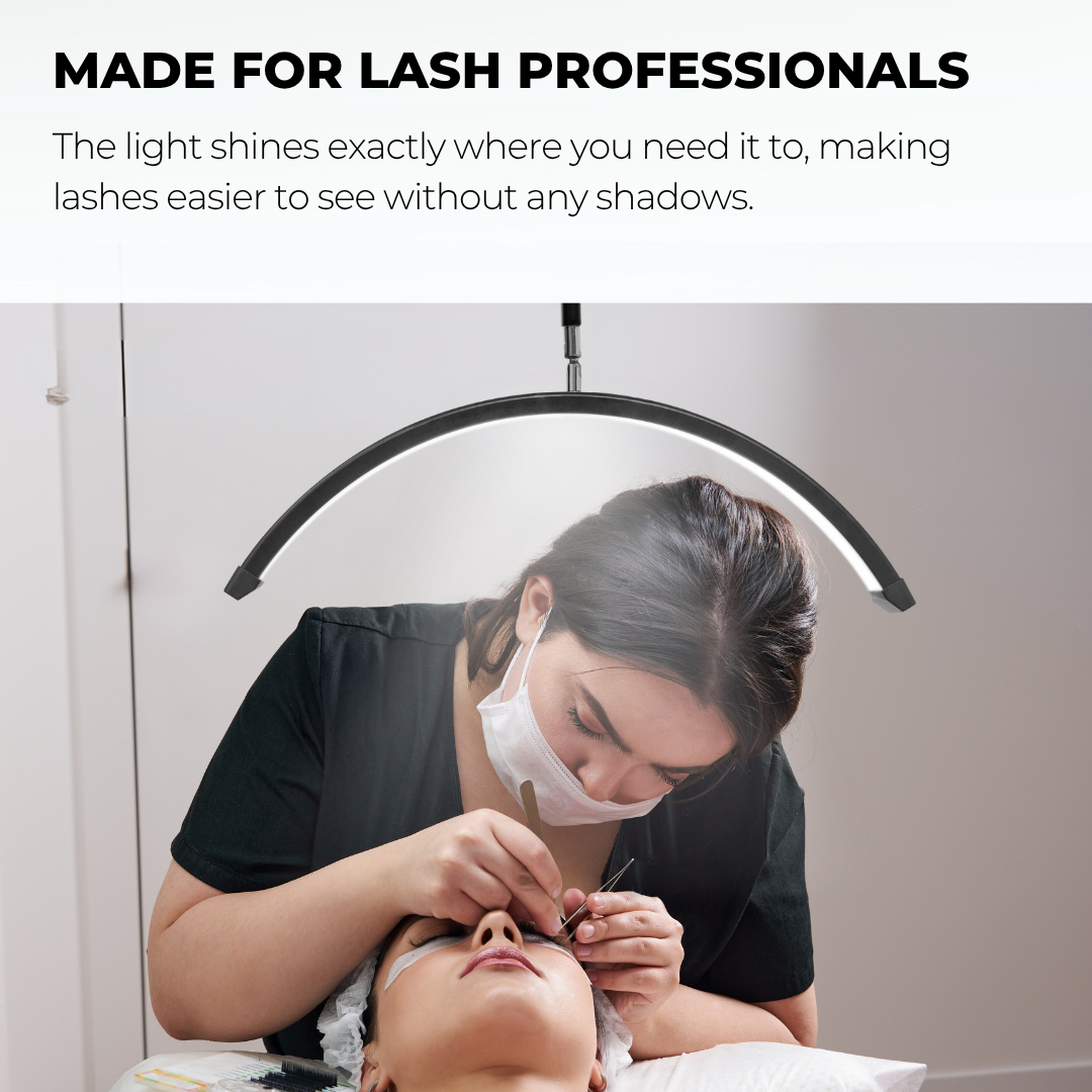 Half Moon LED Lash Light