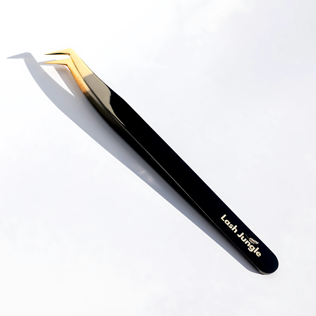 Duo Tone Lash Tweezers - Clearance