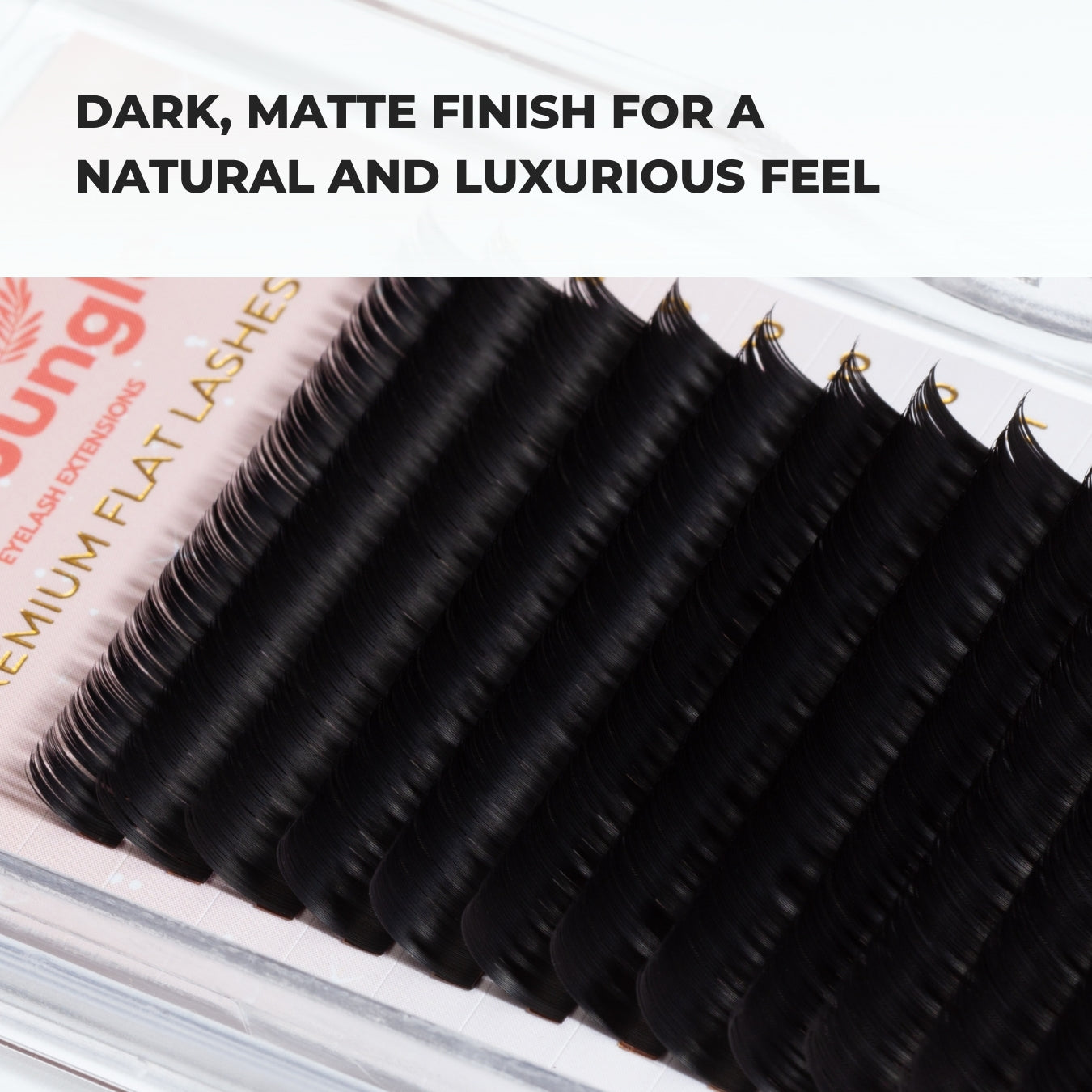 Ellipse Flat Lashes Matte & Ultra Soft 0.15 Flat lashes