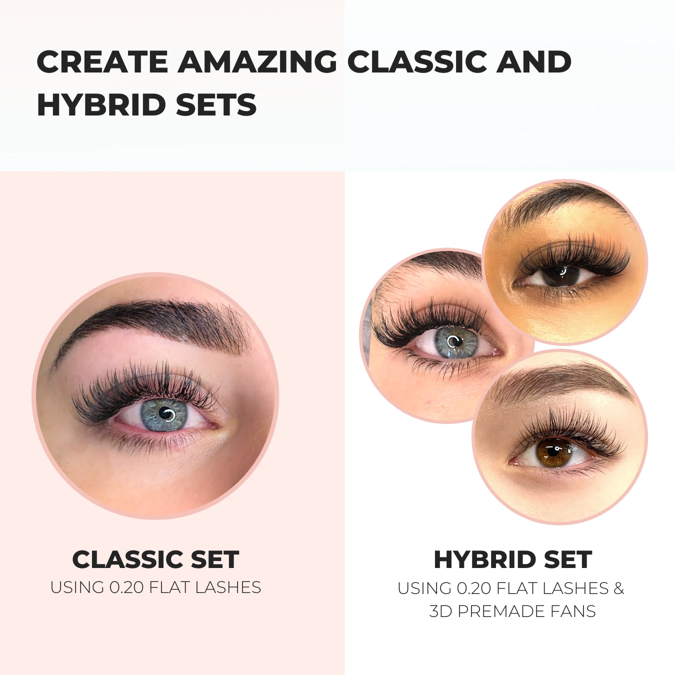 Ellipse Flat Lashes Matte & Ultra Soft 0.15 Flat lashes