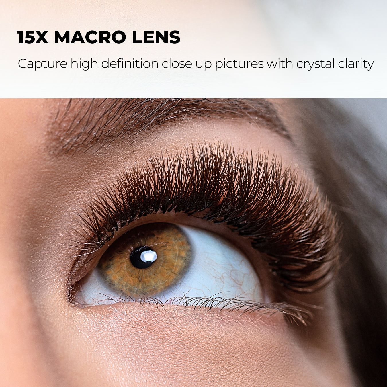 Lash Jungle Macro Lens Ring Light - Pink & Black