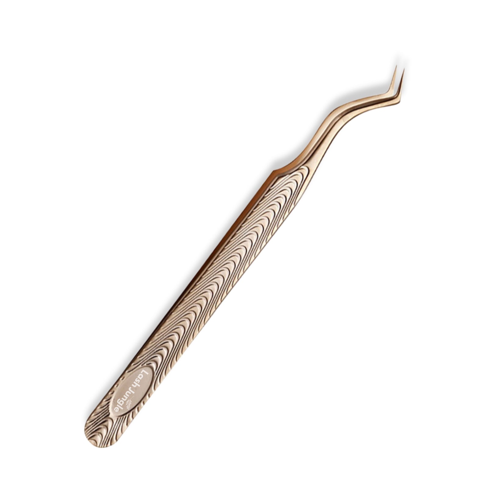 Lash Jungle Premium Gold Tweezers Inner Corner