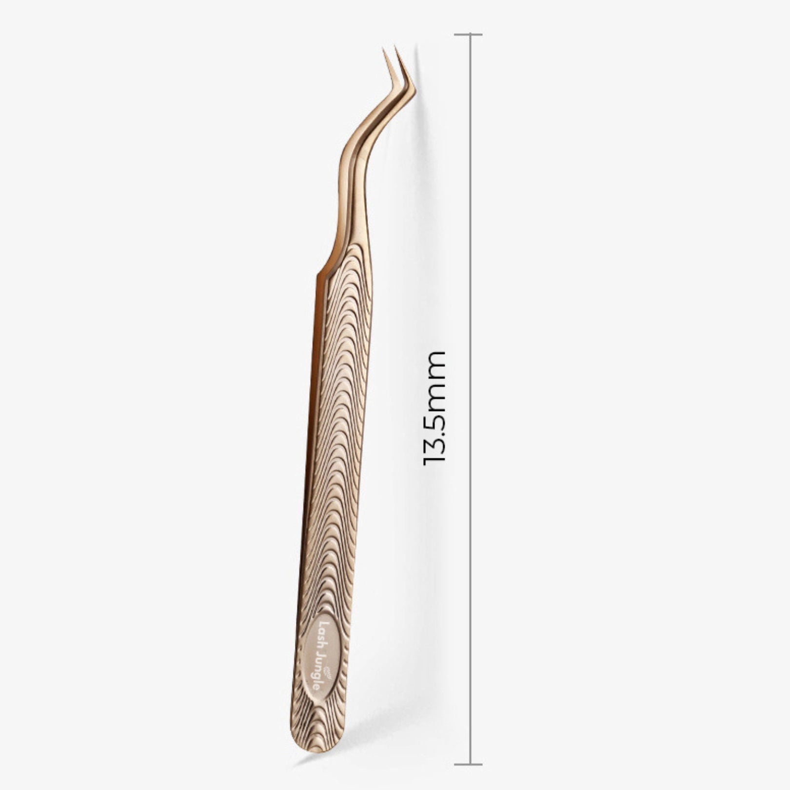 Lash Jungle Premium Gold Tweezers Inner Corner