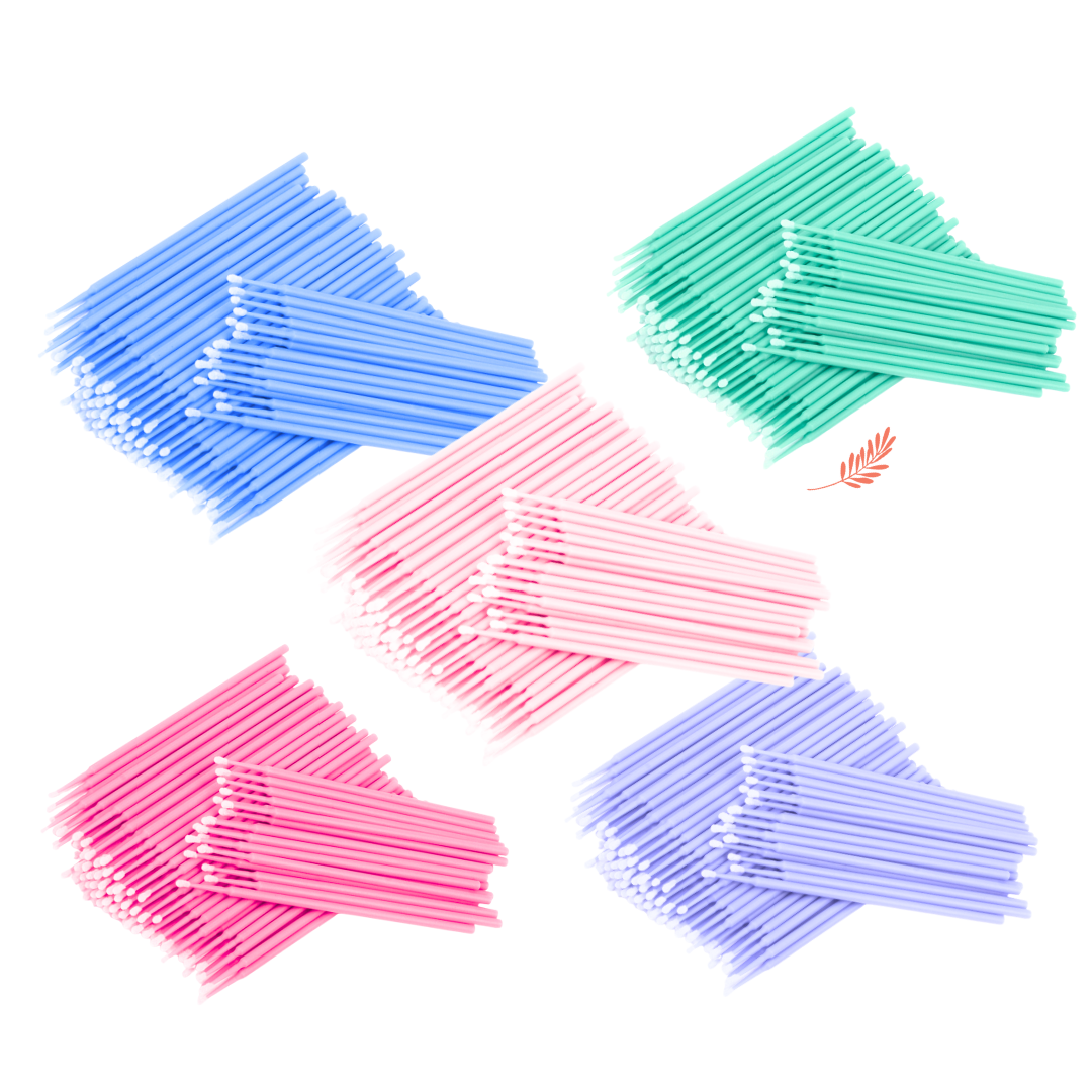 Disposable Micro Brush Applicators for Eyelash Extension (100pcs)