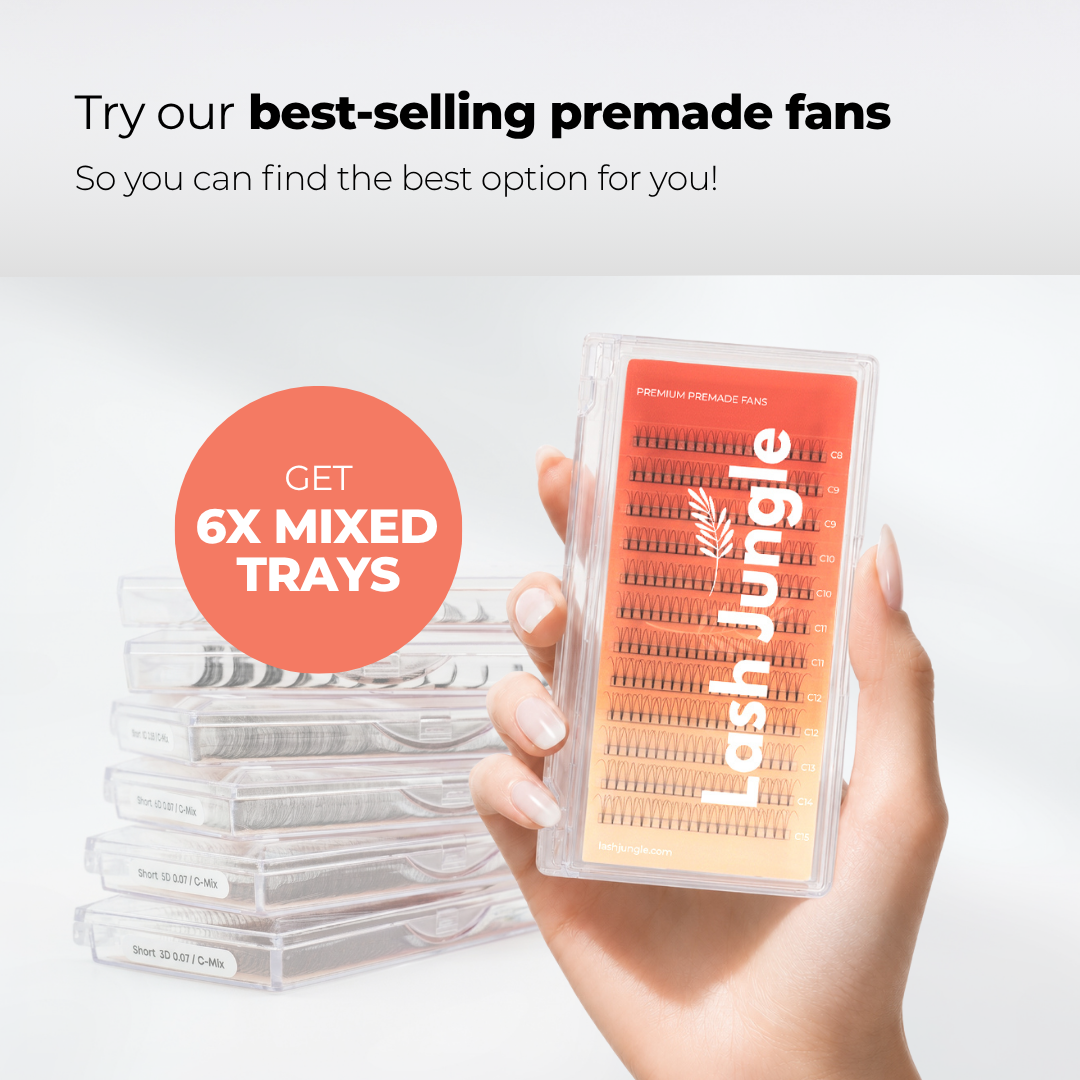 Premade Fans Sampler — 6x Mixed Trays