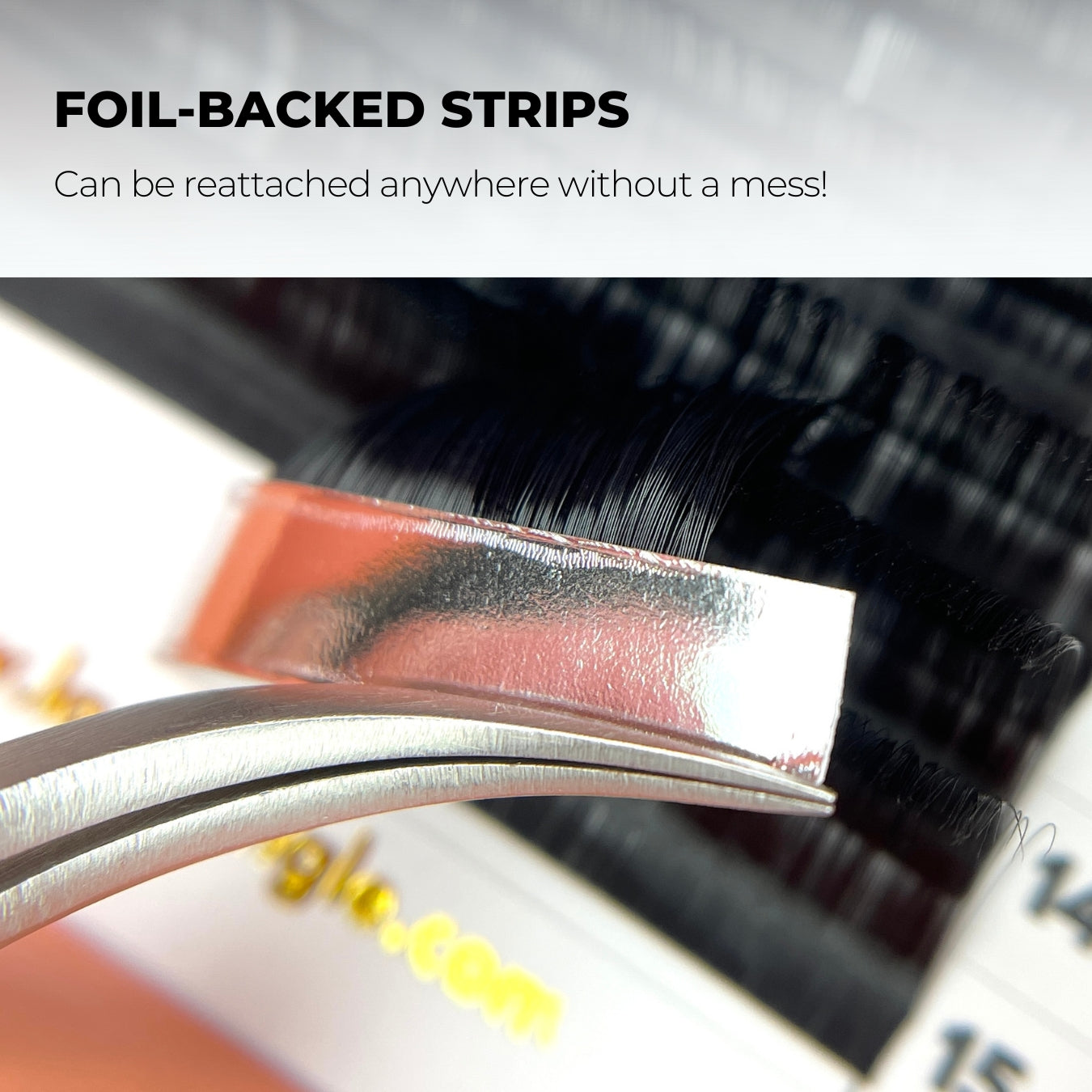 Premium Faux Mink Classic Lashes 0.15 Flat lashes