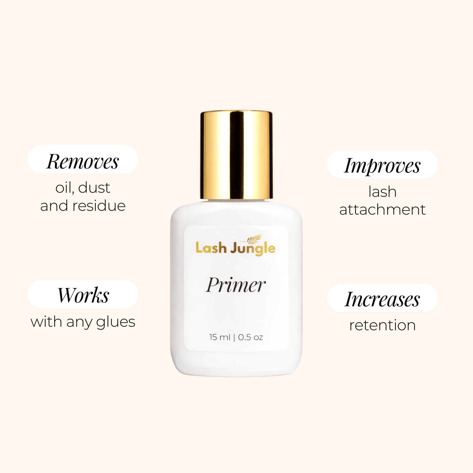 Lash Jungle Primer for Eyelash Extensions 15ml