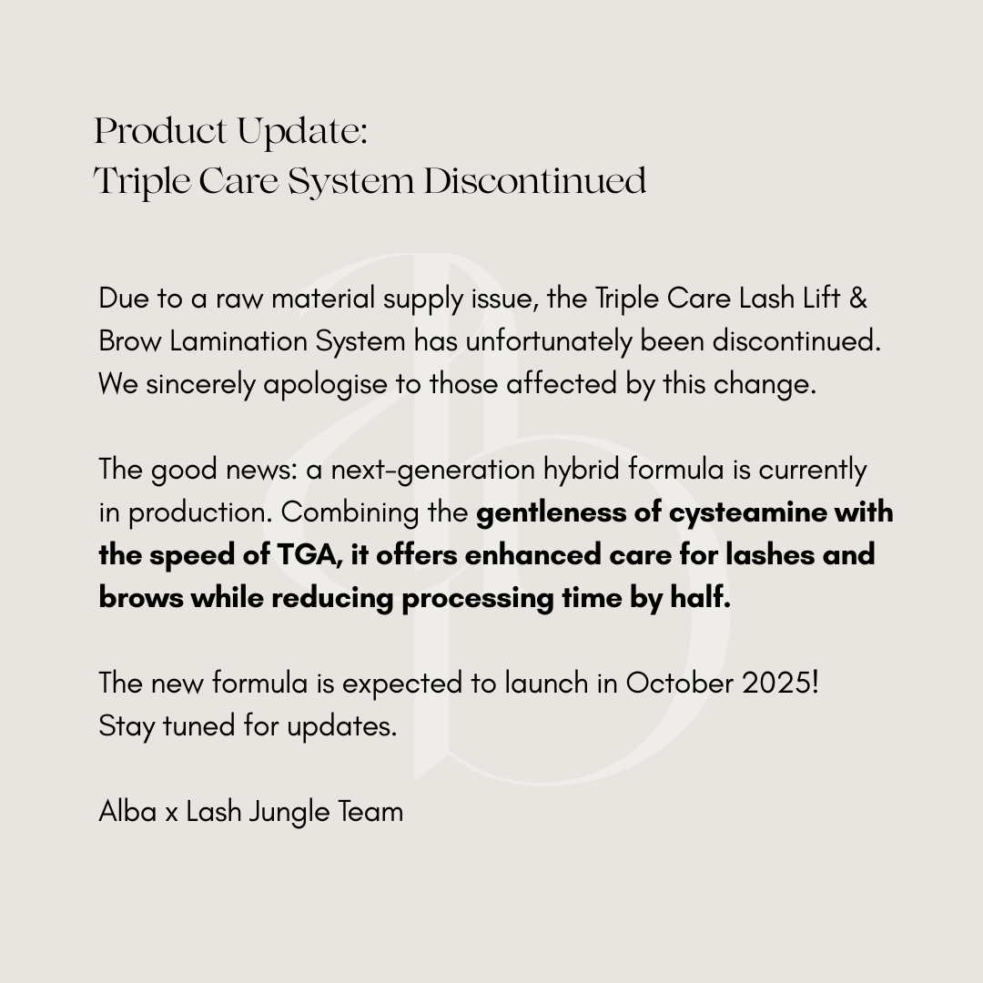 Triple Care Brow Lamination Kit | Alba