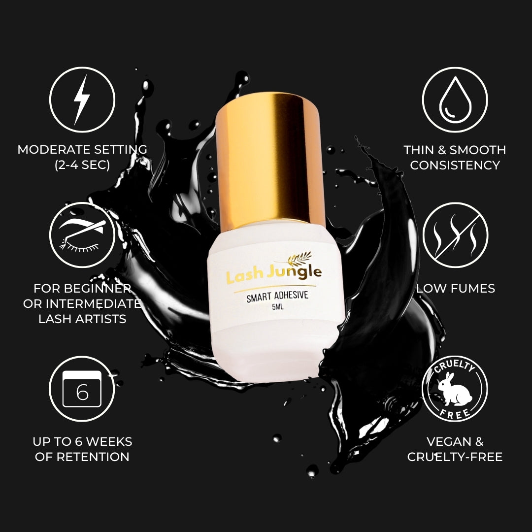 Lash Jungle SMART ADHESIVE for Eyelash Extension 5ml