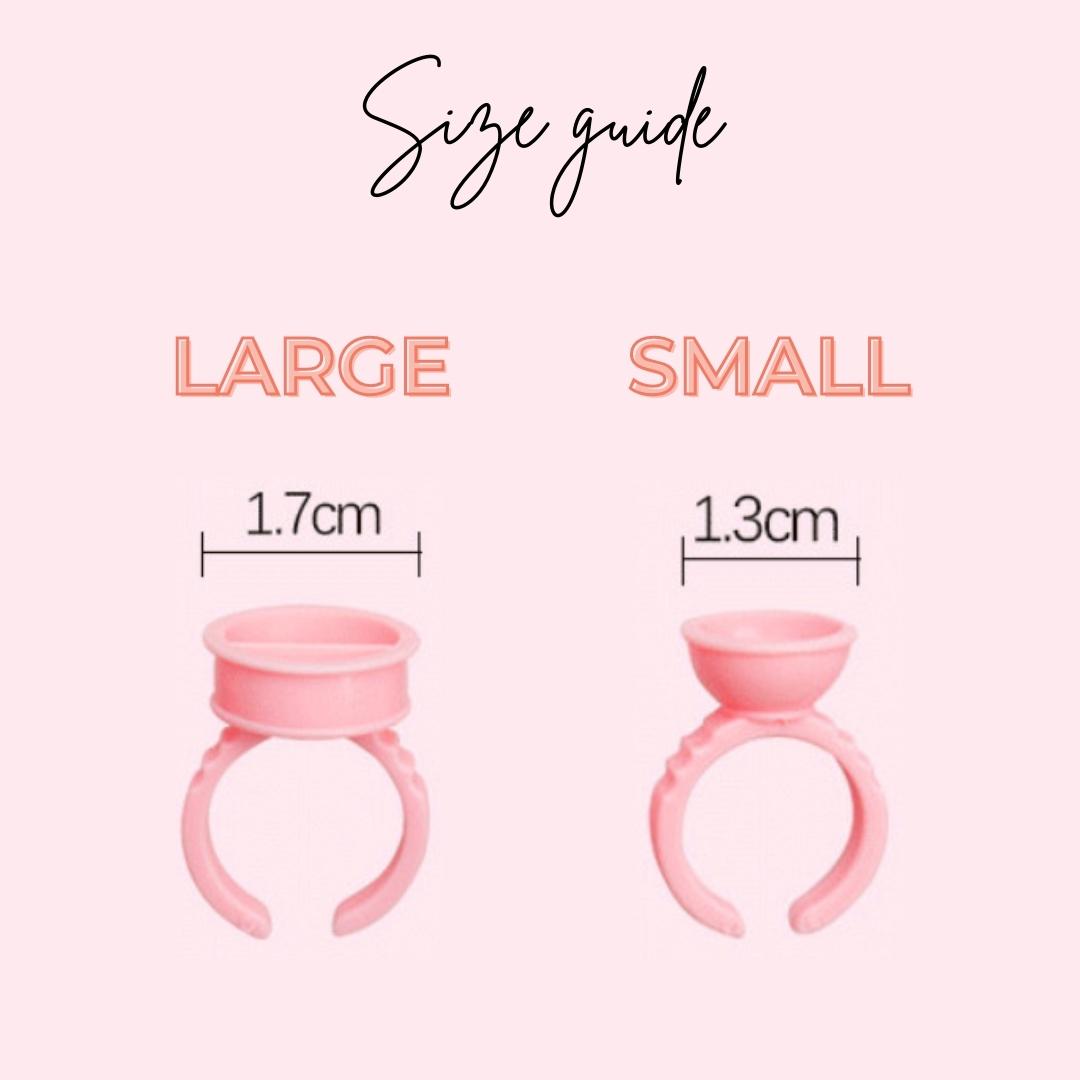 Disposable Glue Rings for Eyelash Extensions