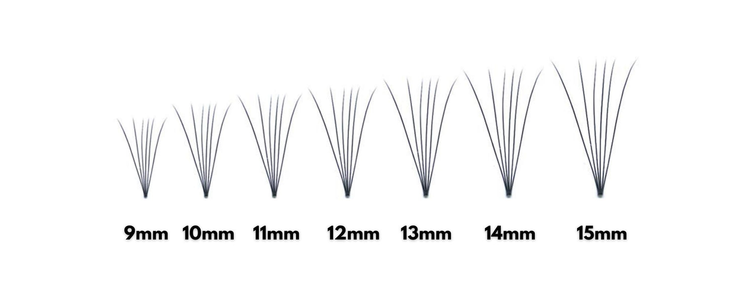 How to Choose the Right Length of Premade Lash Fans: Pro Tips