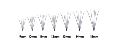 How to Choose the Right Length of Premade Lash Fans: Pro Tips