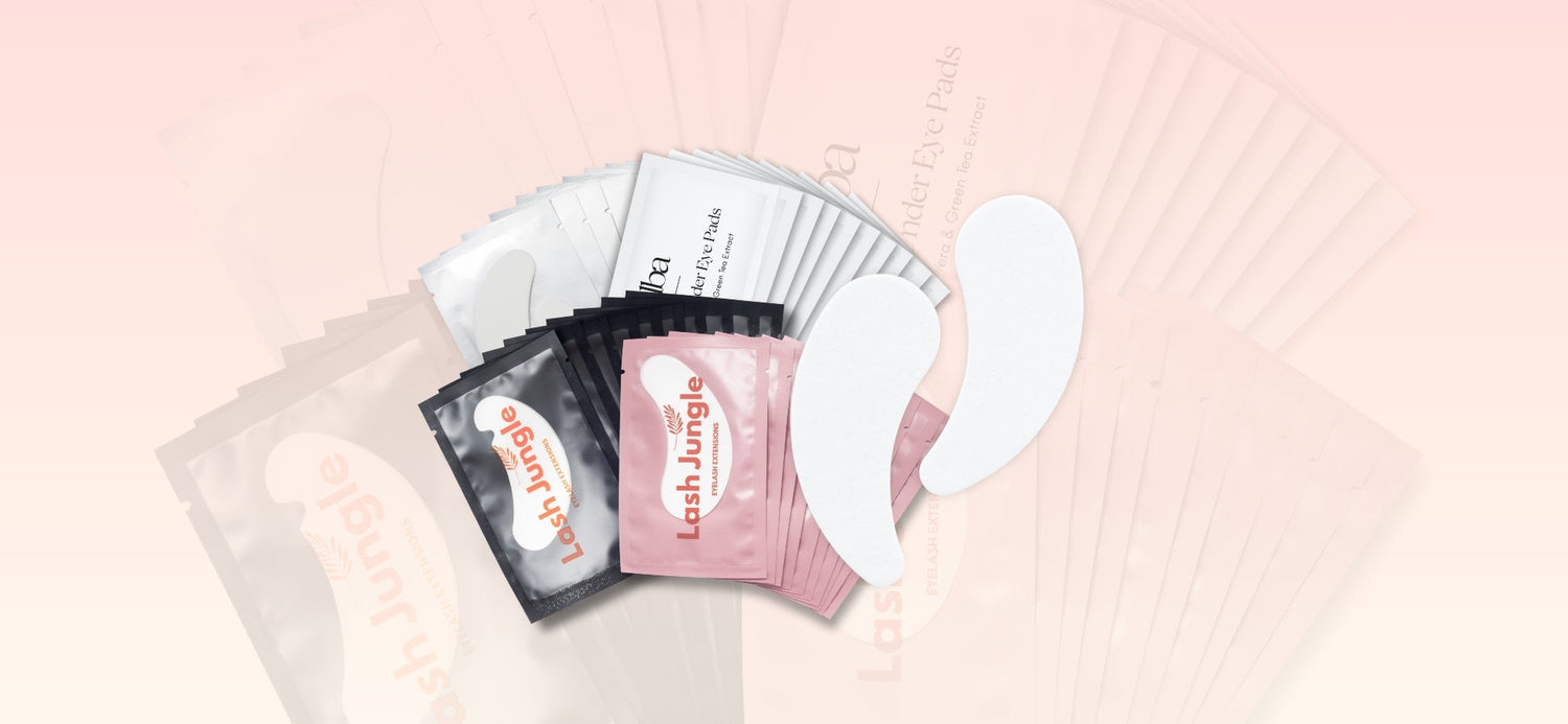 Eyelash Extensions Under Eye pads