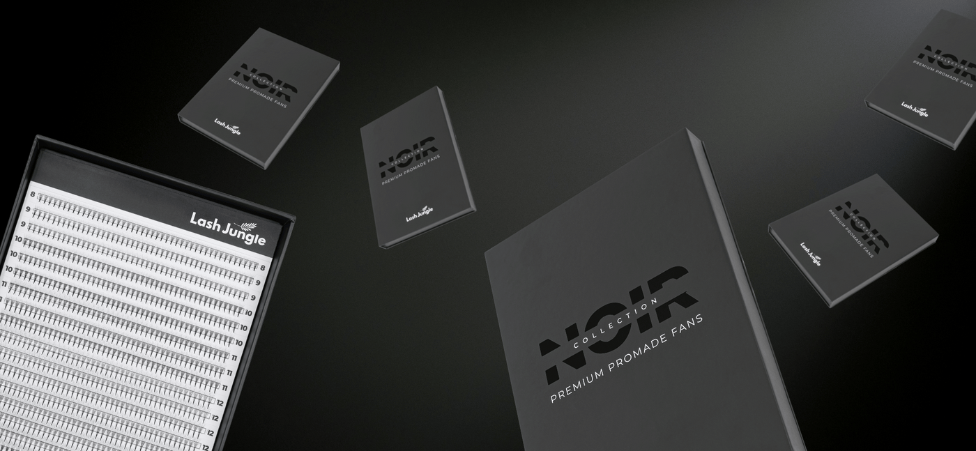 Narrow Promade Fans - NOIR Collection