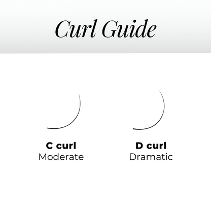 8D Premade Volume Fans Ultra Dark Long Stem