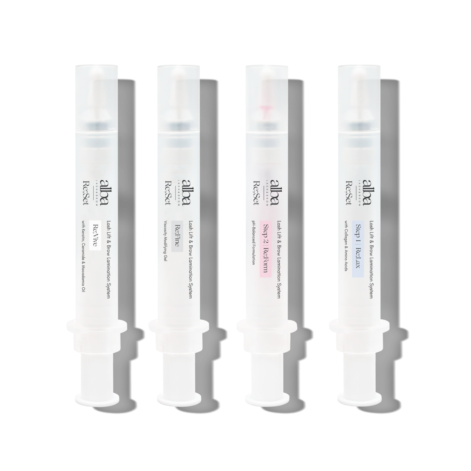 Re;Set Lash Lift &amp; Brow Lamination Set | Alba