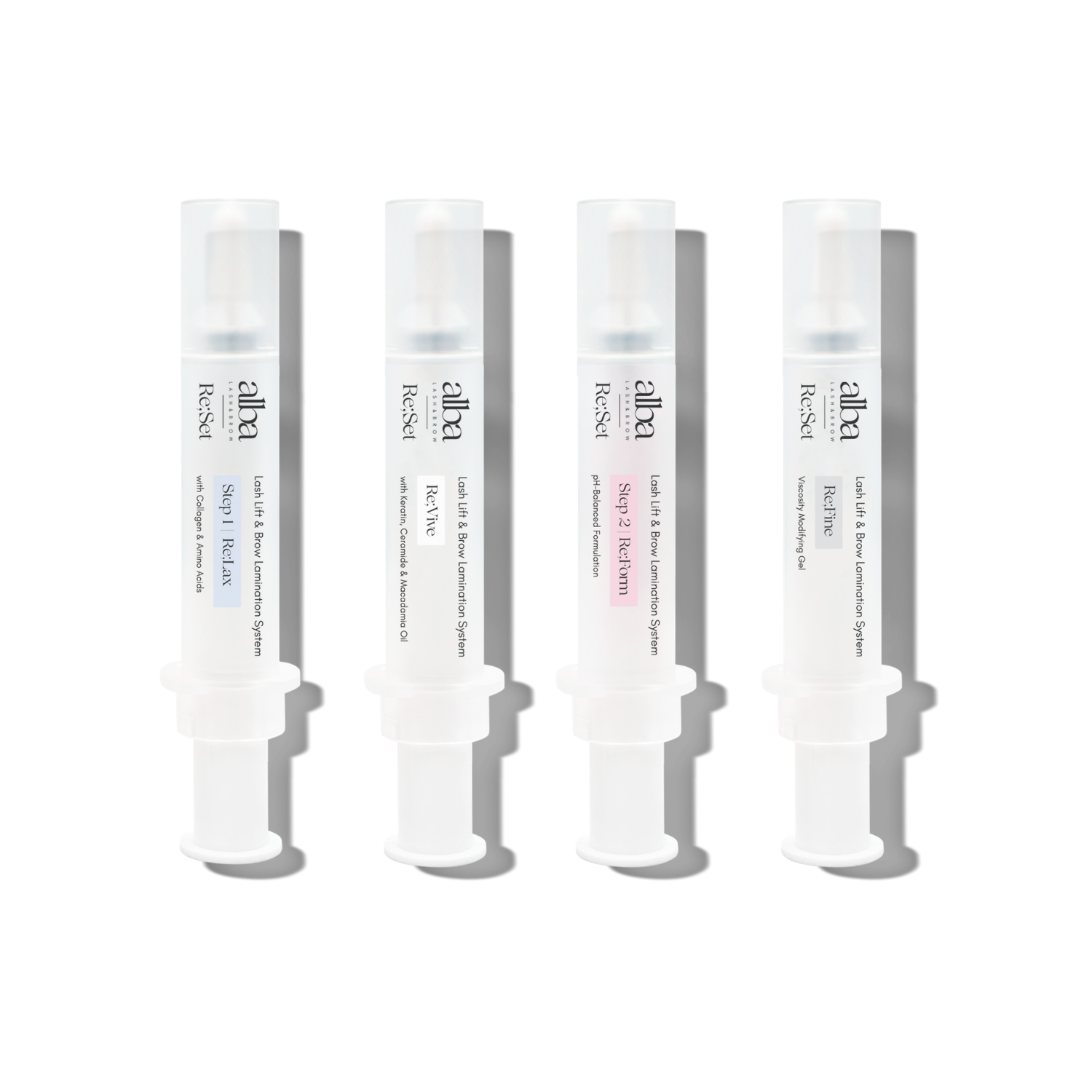 Re;Set Lash Lift & Brow Lamination Set | Alba