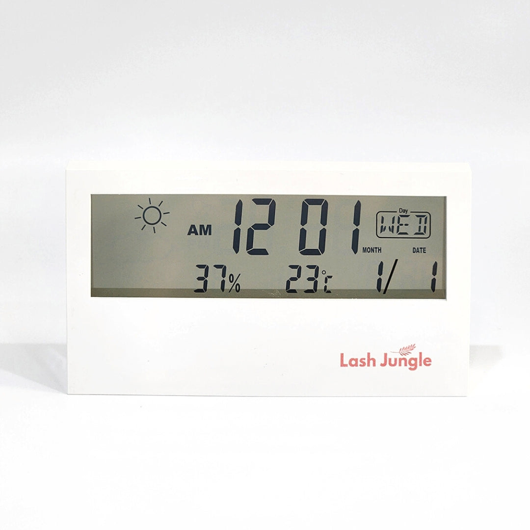 All-in-one digital hygrometer for eyelash extensions