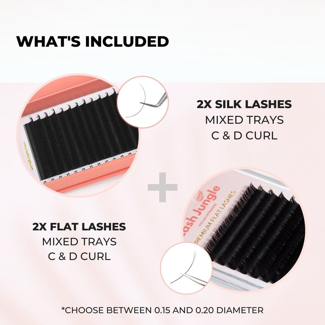 Classic Lashes Bundle for Eyelash Extensions