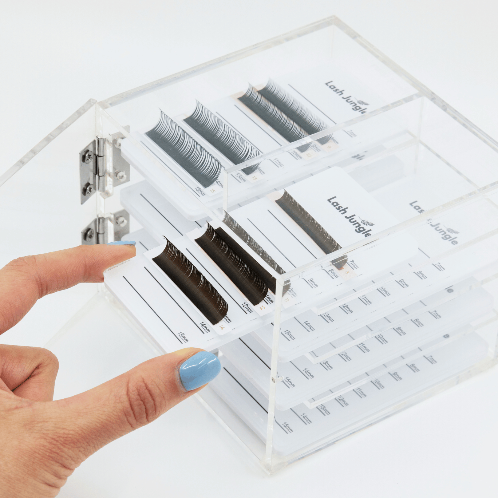 Clear Lash Tile Storage Box