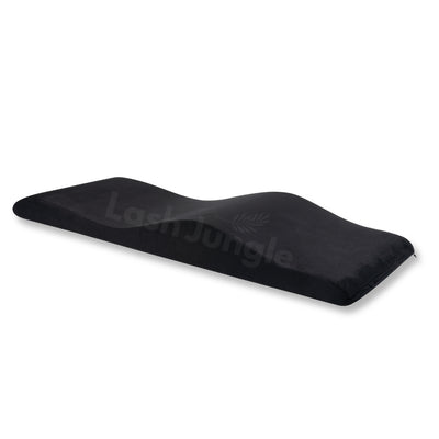 Curved Foam Lash Bed Mattress Topper - black