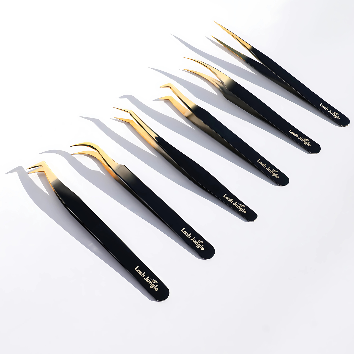 Duo Tone Lash Tweezers - Clearance