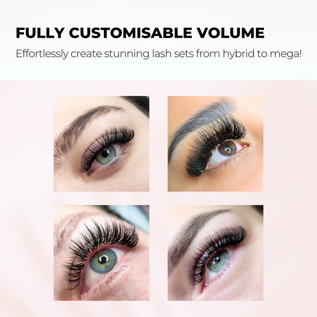 Easy fan volume lashes 0.07