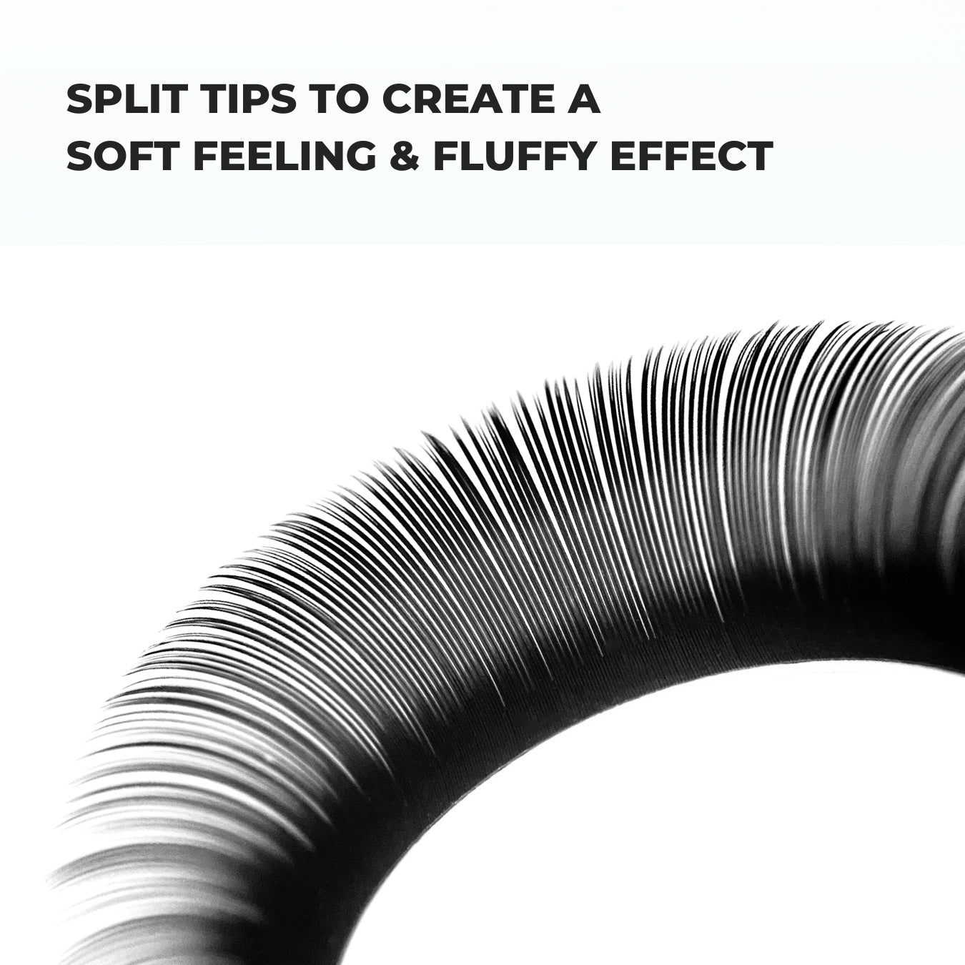 Ellipse Flat Lashes Matte &amp; Ultra Soft 0.15 Flat lashes 