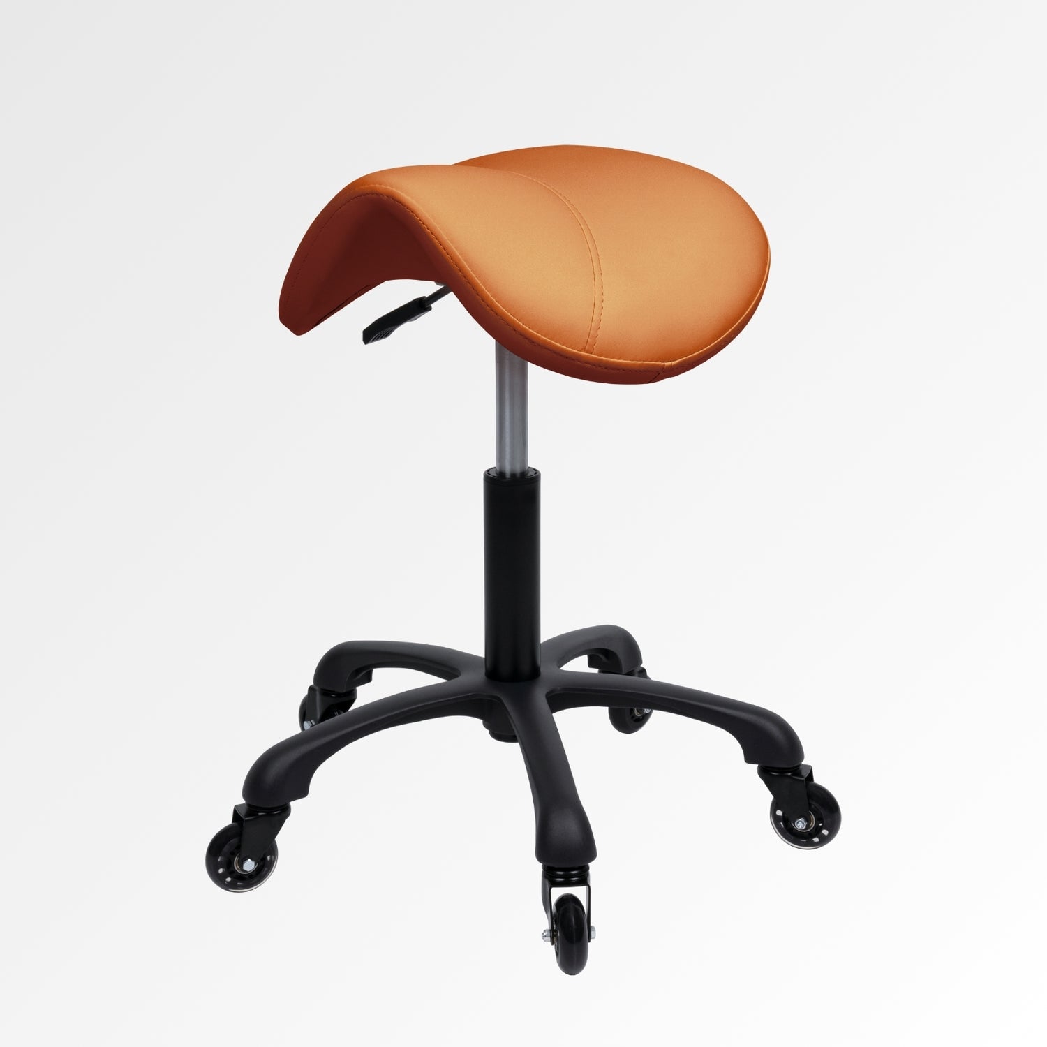 Ergonomic Salon Stool Lash Jungle - CAMEL