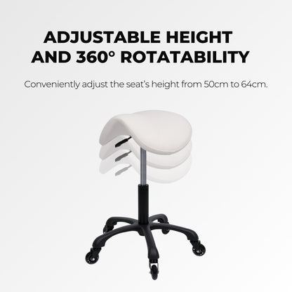 Ergonomic Salon Stool Lash Jungle - adjustable height