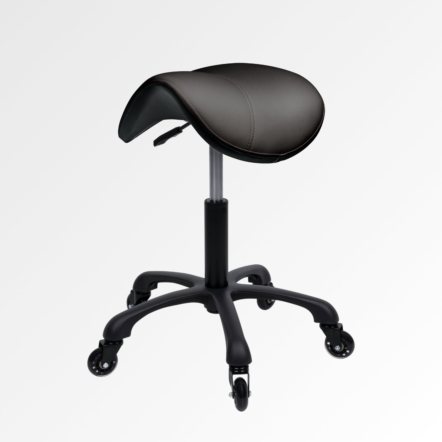 Ergonomic Salon Stool Lash Jungle - BLACK