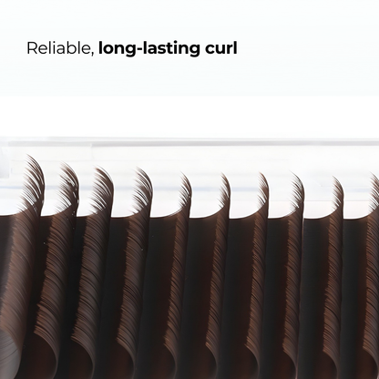 Espresso Brown Flat Lashes