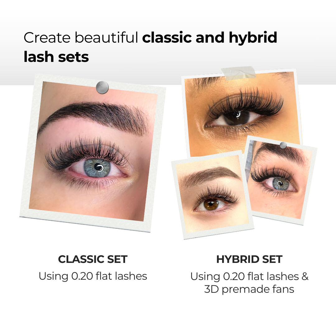 Ellipse Flat Lashes Matte &amp; Ultra Soft 0.20