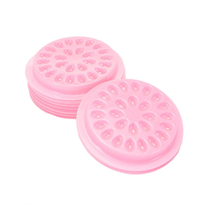Lash Glue Well Holder Tray Flower Shape Adhesive Pallet Pink