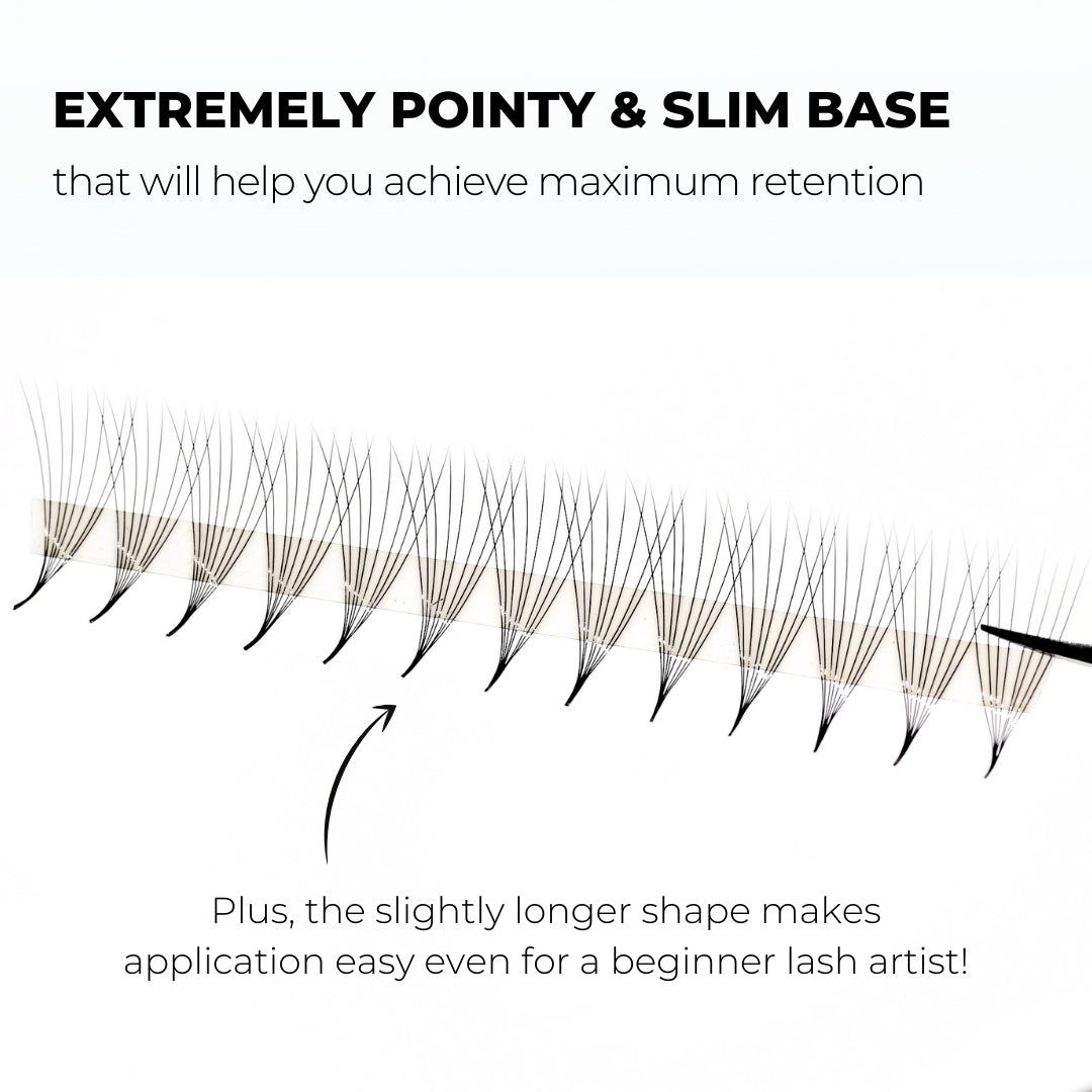 4D Instant setup promade fans 1000 lash jungle