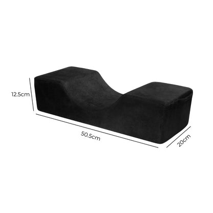 Lash Jungle Ergonomic Lash Pillow - Standard Foam Black