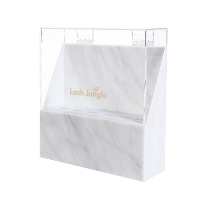 Lash Tweezers Stand - White Marble