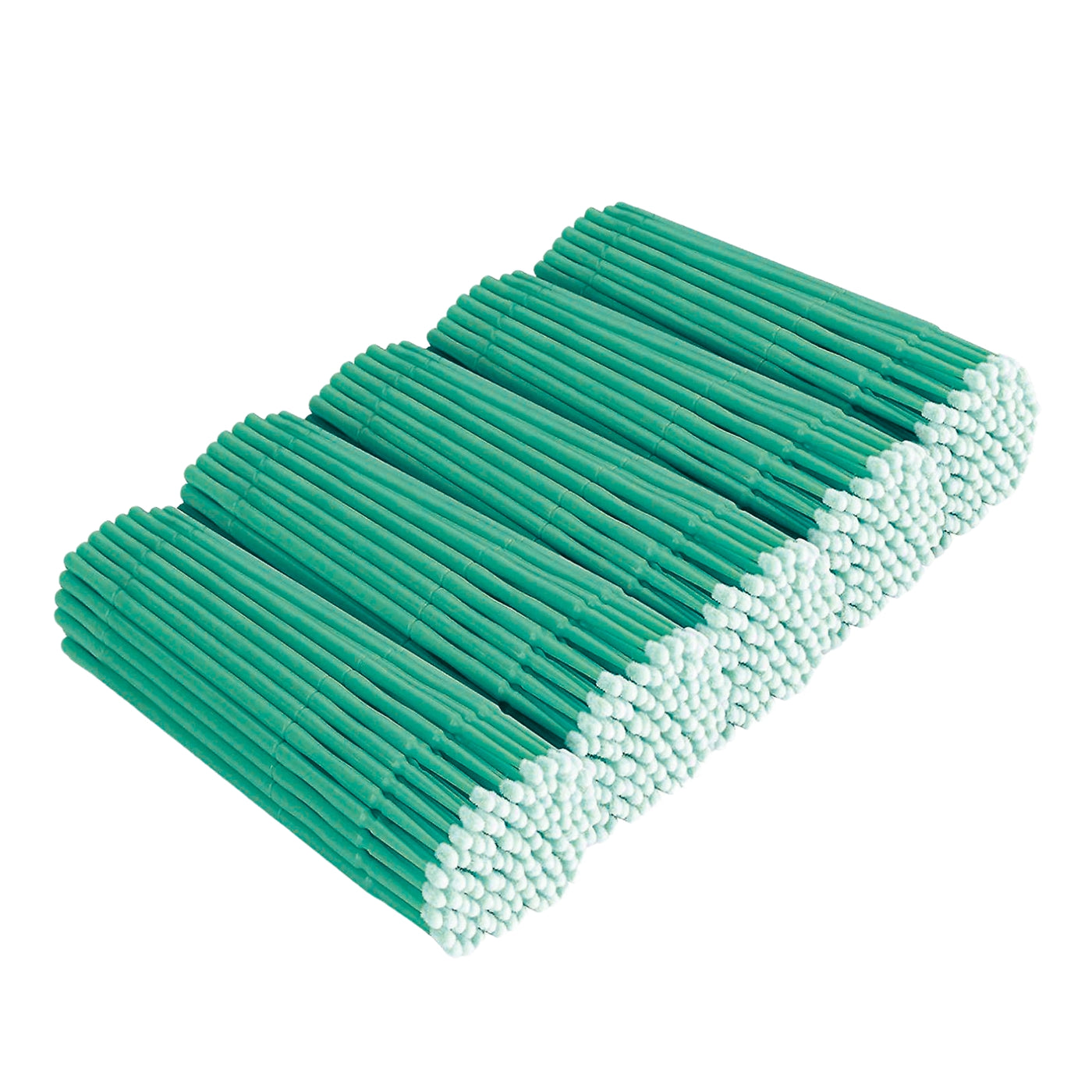  Micro Brush Applicators Lash Jungle Green, 10 Pack