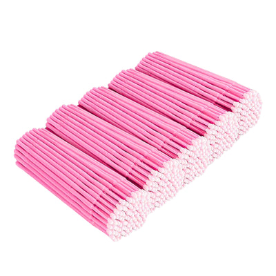 Micro Brush Applicators Lash Jungle Pink, 10 Pack