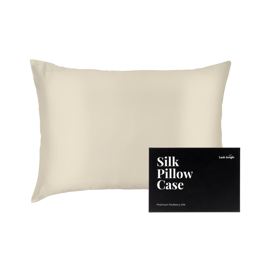 Mulberry Silk Pillowcase - champagne