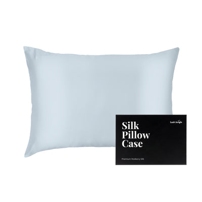 Mulberry Silk Pillowcase - silver