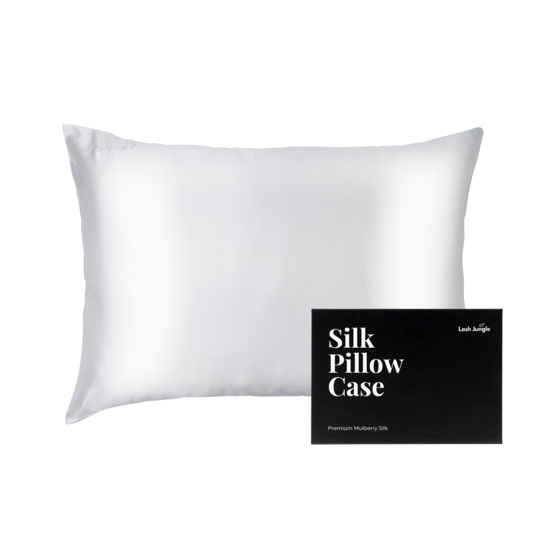 Mulberry Silk Pillowcase - white