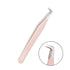 Pink Fibre Tip Lash Tweezers Boot