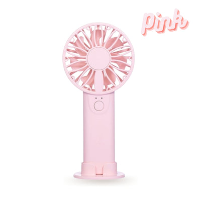 Pink mini fan for eyelash extensions