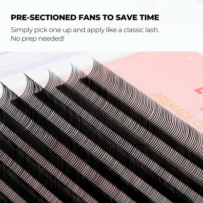 Premade Closed Fans (Clearance)