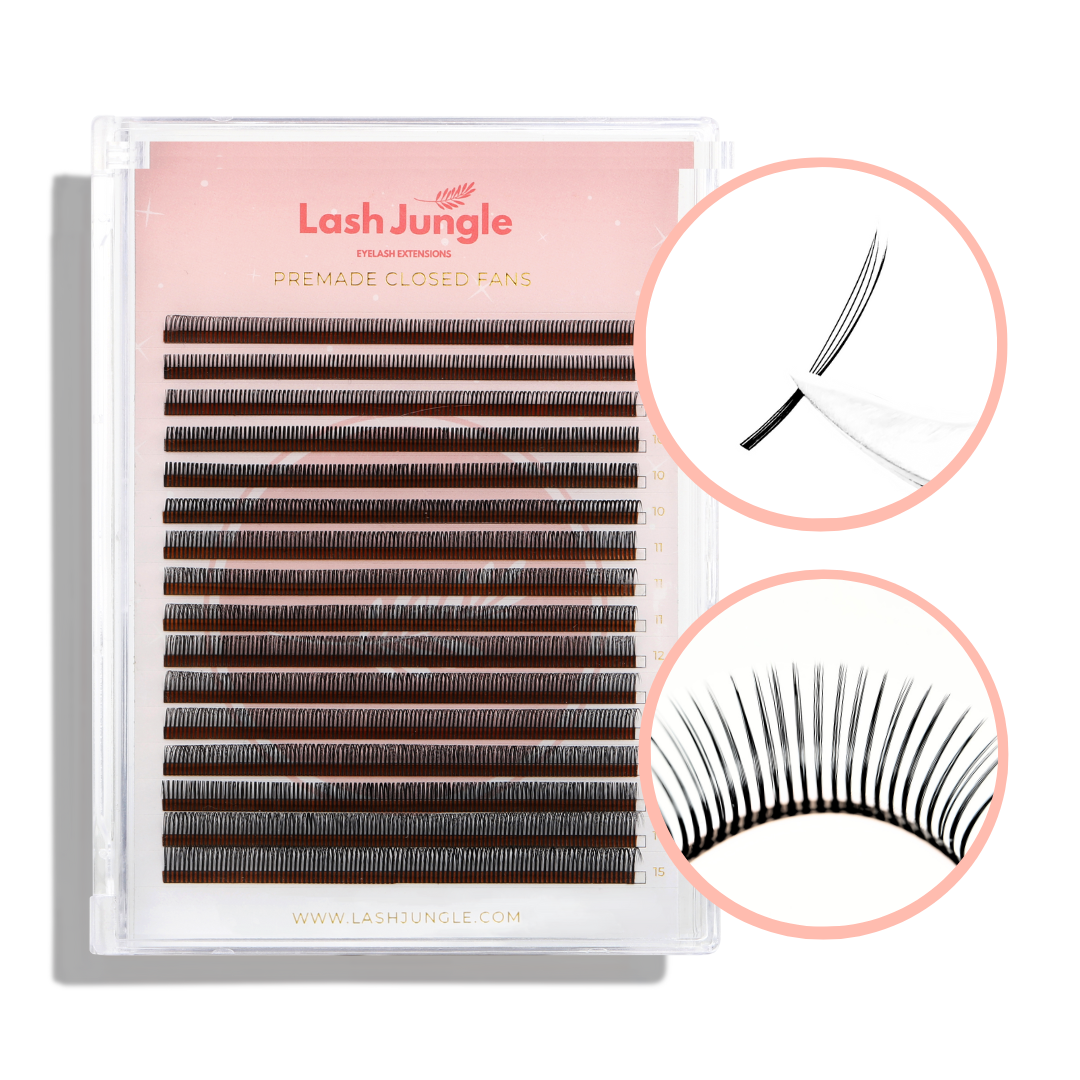 Premade Closed Fans (Clearance)